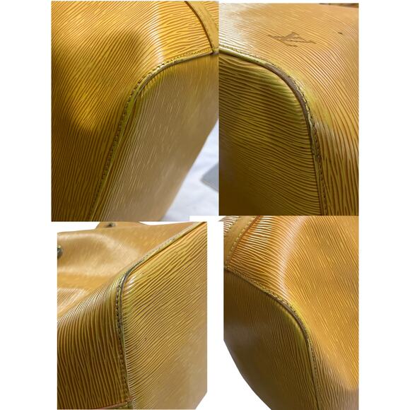 Louis Vuitton Noé Epi Cipango Gold Bucket Bag Shoulder Purse 1994 France - Picture 16 of 16